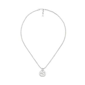 구찌 인터로킹 G 펜던트 네클리스 실버 479219-J8400-8106