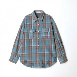 러브앤쇼  빈티지 체크 셔츠 (GCFJGSH02)