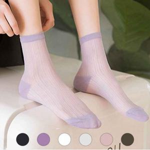 여름 발목 스타킹 안벗겨지는 시스루 양말 미끄럼방지 여성양말