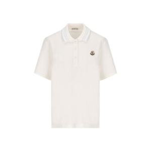 Moncler 로고 패치 반팔 폴로셔츠 8A0000384720 034 TP941226481