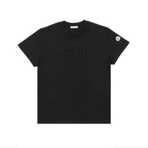 [로로모다] 몽클레어 로고 패치 여성 반팔티 / 8C00012-89AUO-999