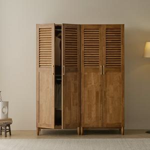 나무뜰 루멘 루바 갤러리 원목 1600 수납 옷장 FMF215C