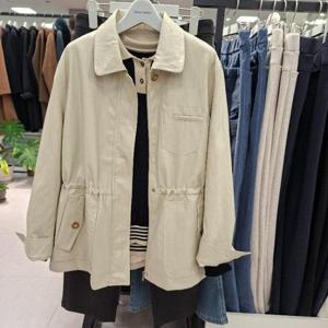 올리비아하슬러 HC42 허리 스트링 레더 자켓 OHFSJK102