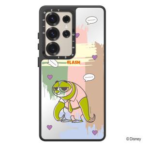 모란카노 디즈니 갤럭시 S24 울트라 미러 디자인 거울 범퍼 주토피아 비비드 플러스 케이스