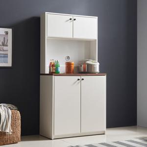 장인가구 [비밀특가] 장인가구 퓨어 800 도어 상부 주방수납장세트