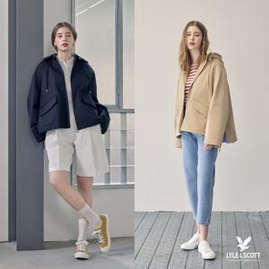 라일앤스콧 26SS 여성 코튼 슬릿 블루종 재킷 1종