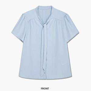 [리스트] 타이넥 셔링 반팔 블라우스 TWWBLQ62030  TWWBLQ62030