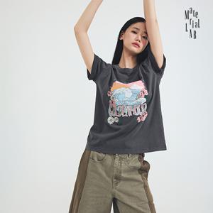 [3종] 머티리얼랩 26SS 피그먼트다잉 빈티지 티셔츠