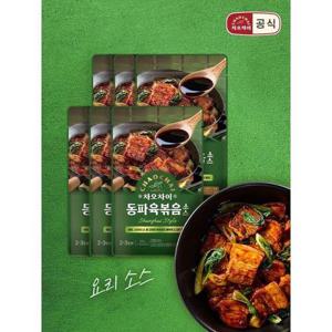 [샘표]차오차이 동파육볶음 소스 100g x 6봉 / 요리형