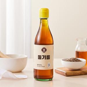 [감동식탁] 100% 통들깨 들기름 350ml x 1병