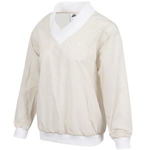 [정품] 나이키 W 스포츠웨어 에센셜 UV 우븐 브이넥 바람막이 (FV7650-110)