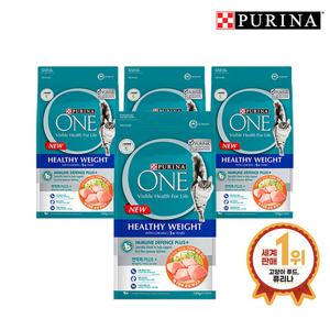 퓨리나 고양이사료 원캣 성묘용 체중관리 1.4kg 4개