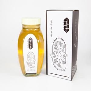 온미락 영주 100% 천연 아카시아 벌꿀 2.4kg 자연벌꿀 소백산올꿀