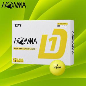 혼마 2024 D1 2피스 옐로우 골프공