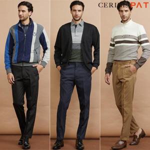 [CERINI by PAT]남성 링클프리 TC 스판 팬츠 3종 세트 23F