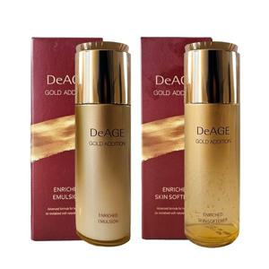 갤러리아_참존 디에이지 골드 애디션 인리치드 2종 (스킨토너 + 에멀젼