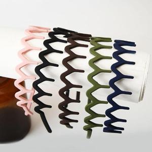 빗 무광 공부 웨이브 세안 남자 여자 빗살 머리띠 WFK2KX2