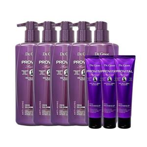 닥터그루트 프로바이탈 샴푸 500ml 5개+100ml 3개