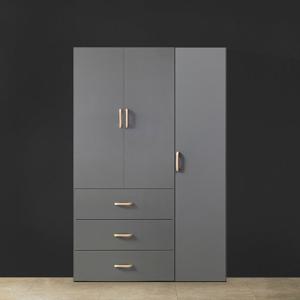 (착불) 이엔 (3서랍옷장+400옷장) 1200 장롱세트 시스템장 원룸 드레스룸 3단 장농