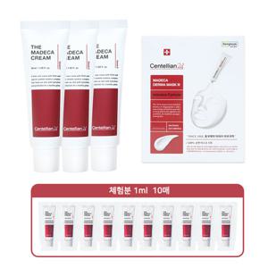 [본사공식]센텔리안24 더 마데카 크림 50ml 3개+1ml 10매+더마 마스크3 1매 증정
