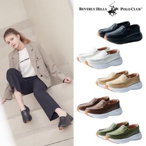 [비버리힐즈폴로클럽] 여성 천연소가죽 컴포트화