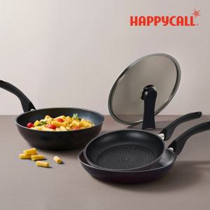 [해피콜]매시브 다이아몬드 인덕션 프라이팬 4종세트(F24+F28+W28/L28)