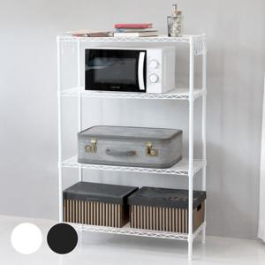 [가쯔] 메탈 선반 수납장 4단 900