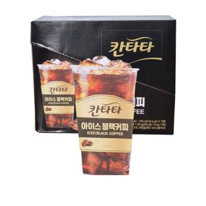 칸타타 블랙커피 230ml x 20팩 아메리카노