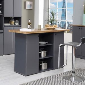 [우아미가구]솔브레 아일랜드 홈바 수납형