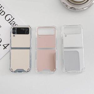 갤럭시Z플립4 미러 방탄 젤리 케이스 (WADDCC0)