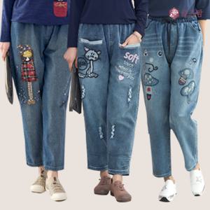 [엄마옷 로즈맘] 꿈나라밴딩청바지