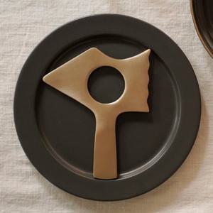 놋담 방짜유기 물고기 손잡이 괄사 마사지기