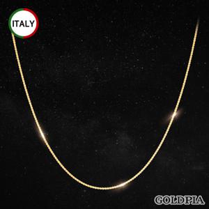 12시이전당일출고 [골드피아] 14K 이태리 실키 스네이크 체인 목걸이