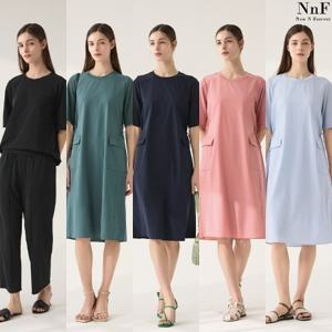 ★원피스+셋업★ NNF 썸머 피케 원피스 + 상하셋업 3종 (N09-3)