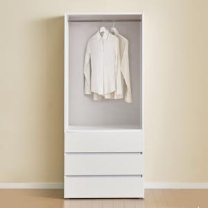 르망 오픈 서랍옷장 3단 800[수도권 무료배송]