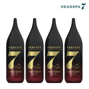 헤드스파7 로얄블랙 탈모완화 트리트먼트 210mlx4