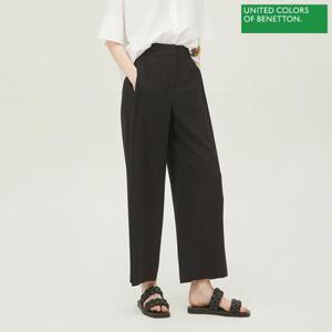 [베네통]베네통 트임 포인트 팬츠 BAPT64331_BK