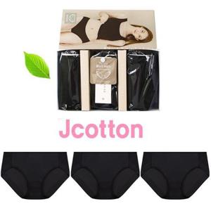 [제이투와이]블랙 스킨 데일리 삼각 누디 고급여성햄팬티 3매입 여성팬티 속옷 기본