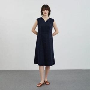 [올리비아로렌][올리비아로렌] 린넨 소재 민소매 머메이드원피스VOCOA4M5141 (P003581326)