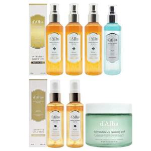 [달바][대용량] 달바 로얄 미스트 세럼 160ml 3개+마린 160ml+60ml 2개+카밍패드