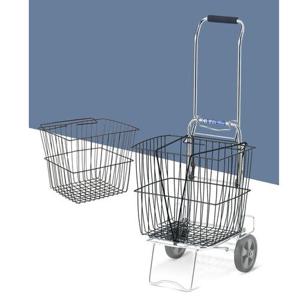 쇼핑 마트손수레 바구니형 장바구니 핸드카트 시장 (WCF0F69)