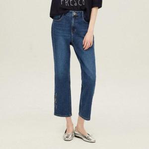 [베네통]자수 데님 팬츠_BADP59431