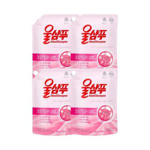 ★아끼는옷엔★울샴푸 오리지널 중성세제 파우치 1.5LX4개