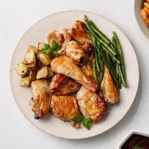 [미식예찬] 떴닭 육즙가득 로스트 오븐구이치킨 1kg 내외 x 2팩