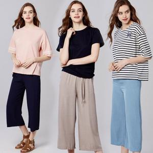 린넨코튼와이드 팬츠 4종 택1