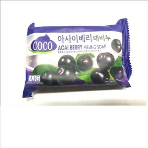 코코-아사이베리때비누 때비누 각질제거 미용비누