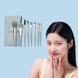 [★1+1특가★] 휴대용 여행용 미니브러쉬 메이크업브러쉬세트 파우치증정