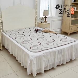 [일월] 동그라미 워셔블 카본 탄소 전기매트 / 카본매트 더블 + 더블