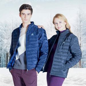 듀크 패딩 점퍼 1개 남성 여성 숏 하프 경량패딩