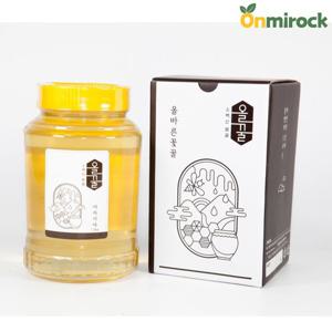 온미락 영주 100% 천연 아카시아 벌꿀 1.2kg 자연벌꿀 소백산올꿀